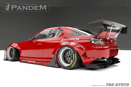 Rocket Bunny Pandem Aero - Mazda RX8 (SE3P) Wide-body Aero Kit with ducktail wing