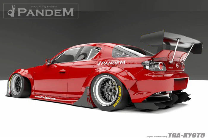 Rocket Bunny Pandem Mazda RX8 (SE3P) - RX8 Rear Fenders (only) - 17040408