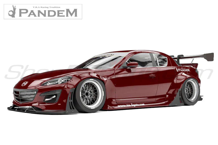 Rocket Bunny Pandem Aero - Mazda RX8 (SE3P) Wide-body Aero Kit with ducktail wing