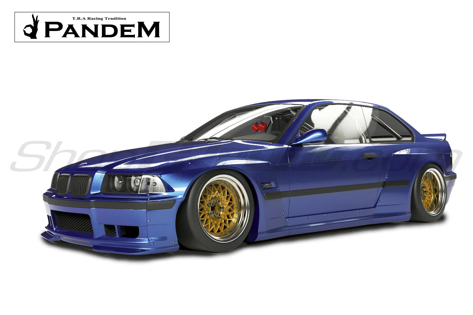 Rocket Bunny Pandem BMW (E36) - Complete Widebody Aero Kit (with wing ...