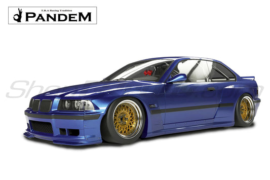Rocket Bunny Pandem BMW (E36) - Complete Widebody Aero Kit (with wing) - 17090210