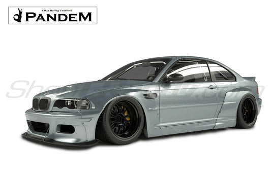 Rocket Bunny Pandem BMW M3 (E46) - Complete Widebody Aero Kit (with wing) - 17090220