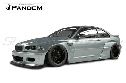 Rocket Bunny Pandem BMW M3 (E46) - Front Lip (only) - 17090221