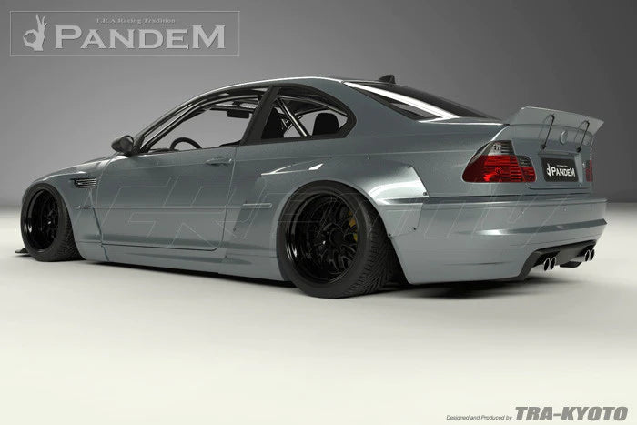 Rocket Bunny Pandem BMW M3 (E46) - Rear Over-Fenders (only) - 17090224