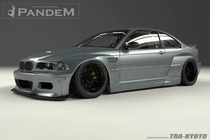 Rocket Bunny Pandem BMW M3 (E46) - Front Lip (only) - 17090221