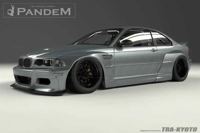 Rocket Bunny Pandem BMW M3 (E46) - Rear Over-Fenders (only) - 17090224