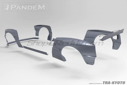 Rocket Bunny Pandem BMW (E30) V1 & V1.5 - V1.5 Front Over-fenders (only) - 17090237