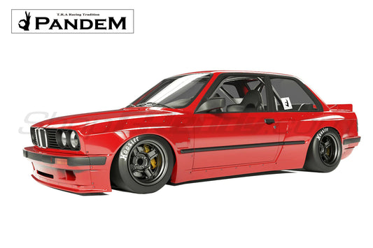 Rocket Bunny Pandem BMW (E30) V1 & V1.5 - Complete V1.5 Widebody Aero Kit (with wing) - 17090238