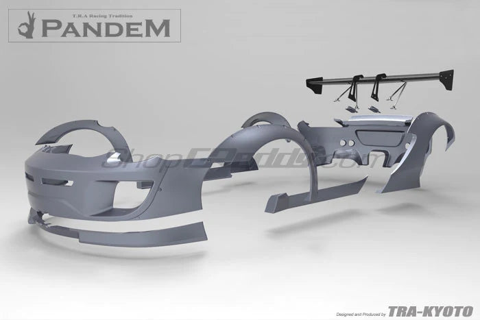 Rocket Bunny Pandem Porsche Cayman (V1) - Side Skirts (only) - 17090504