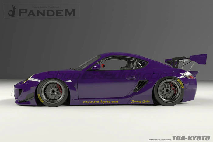 Rocket Bunny Pandem Porsche Cayman (V1) - Full Widebody Aero Kit (without wing) - 17090510