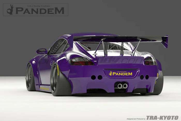 Rocket Bunny Pandem Porsche Cayman (V1) - Rear Canards (only) - 17090506