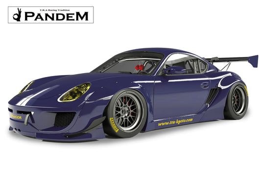 Rocket Bunny Pandem Porsche Cayman (V1) - Complete Widebody Aero Kit (with GT Wing) - 17090500