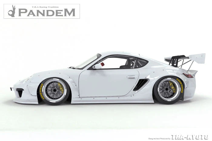 Rocket Bunny Pandem Porsche Cayman (V2) - Side Skirts (only) - 17090524