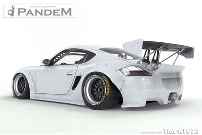 Rocket Bunny Pandem Porsche Cayman (V2) - Rear Bumper (only) - 17090525