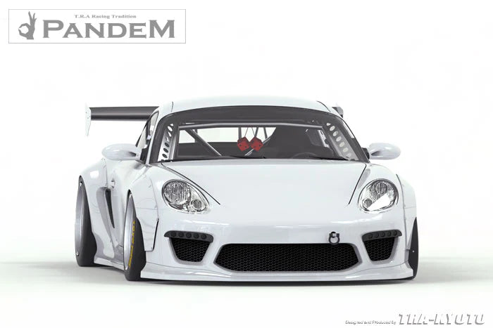 Rocket Bunny Pandem Porsche Cayman (V2) - Front Lip (only) - 17090522