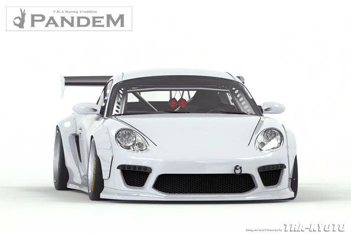 Rocket Bunny Pandem Porsche Cayman (V2) - Rear Bumper (only) - 17090525