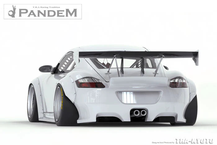 Rocket Bunny Pandem Porsche Cayman (V2) - Rear Bumper (only) - 17090525