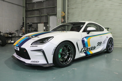 Rocket Bunny Pandem Toyota (ZN6) GR86 2022-on GReddy X VOLTEX Aero Kit - 17510231 - GR86 Front Under Spoiler - Carbon