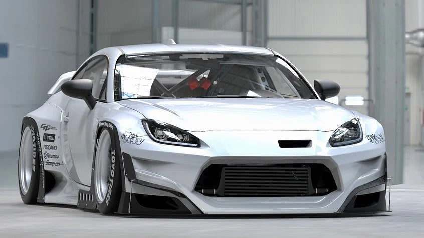 Rocket Bunny Pandem Toyota GR86 (ZN8) V1 (V1.5) Widebody Aero Kit - Side Skirts (only) - 66910873