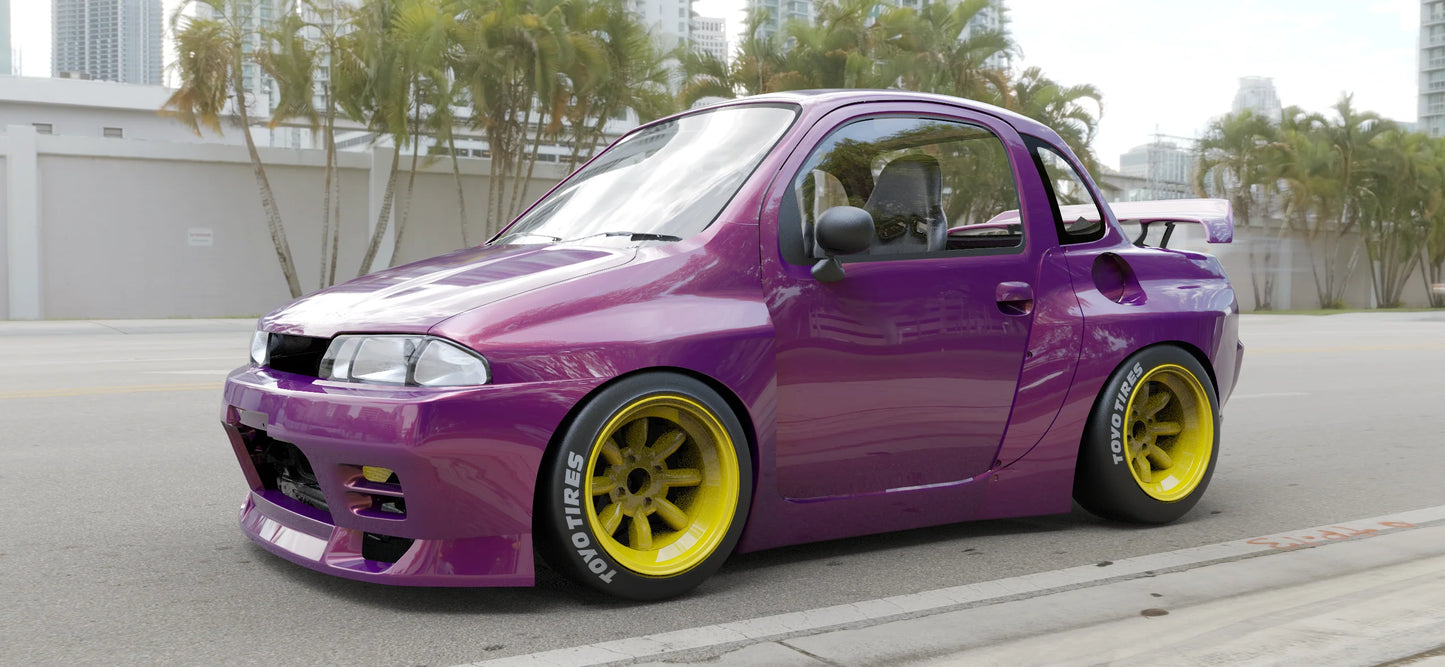 Rocket Bunny Pandem ROCKET BUNNY RACING SUZUKI TWIN R [Kei] Pocket 32 GT-R