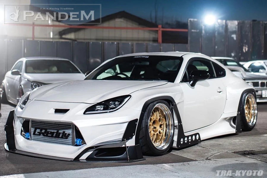 Rocket Bunny Pandem Toyota GR86 (ZN8) V1 (V1.5) Widebody Aero Kit - Rear Over-Fenders (only) - 66910875