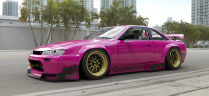 Rocket Bunny Pandem PANDEM x 6666 FOUR SIX GT RODEO SPECIAL | V3.5 Nissan Silvia [S14] 1994 - 1996 - F/Splitter Canard