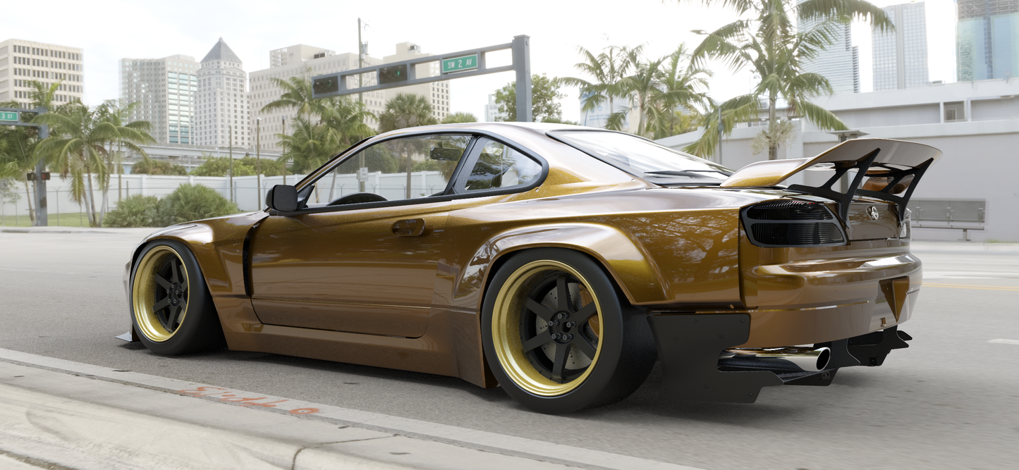 Rocket Bunny Pandem Nissan Silvia S15 V2 - BODY KIT with Wing