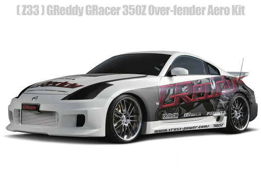 Rocket Bunny Pandem JDM GReddy GRacer Full Over-Fender Aero Kit - GReddy Z33 Full Aero Body Kit (F,S,R)