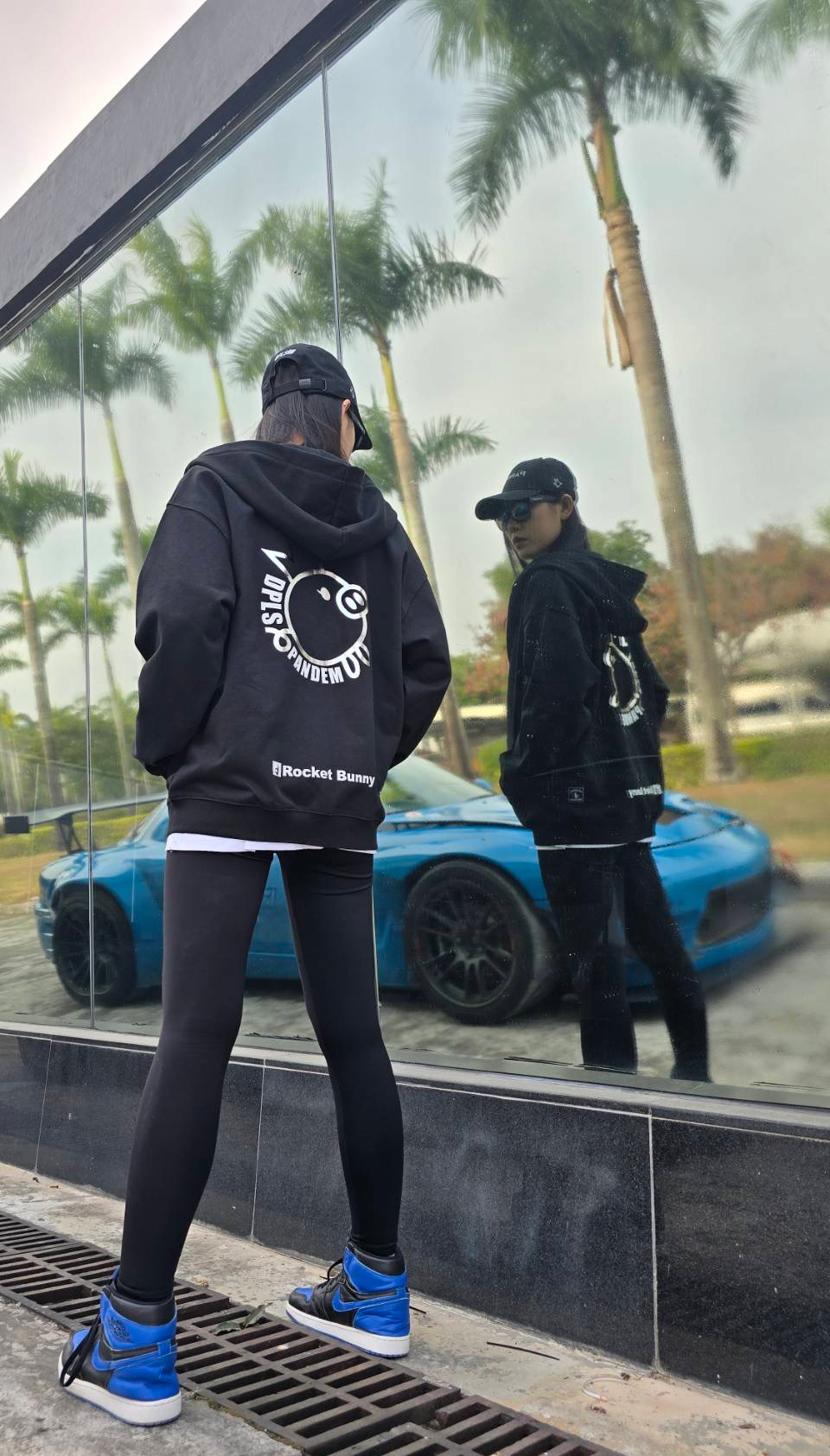 Rocket Bunny Pandem DPLS×PANDEM ICONIC LOGO HOODIE - XL