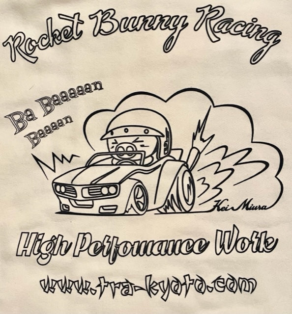 Rocket Bunny Pandem ROCKETBUNNYRACING HOODIE White - L