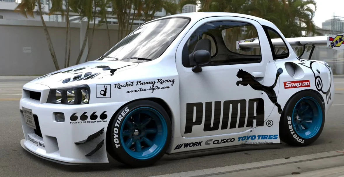 Rocket Bunny Pandem ROCKET BUNNY RACING SUZUKI TWIN R [Kei] Pocket Bunny R34 GT-R