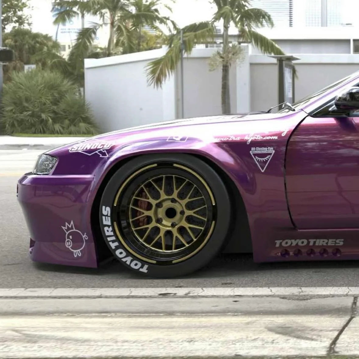 Rocket Bunny Pandem V3.0 Nissan Silvia [S14] + Duck Wing | 1994 - 1996 - Rear Bumper (only)