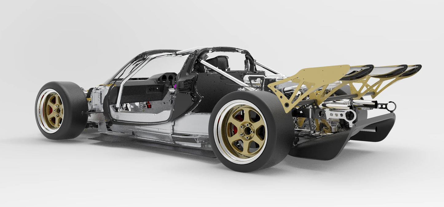 Rocket Bunny Pandem ROCKET BUNNY RACING x 6666 FOUR SIX GT RODEO SPECIAL | LOTUS ELISE [2nd Gen. / 111S] WIDEBODY AERO + SUBFRAME KIT [FRP] | 2001 - 2011 - Front Subframe Kit (only)