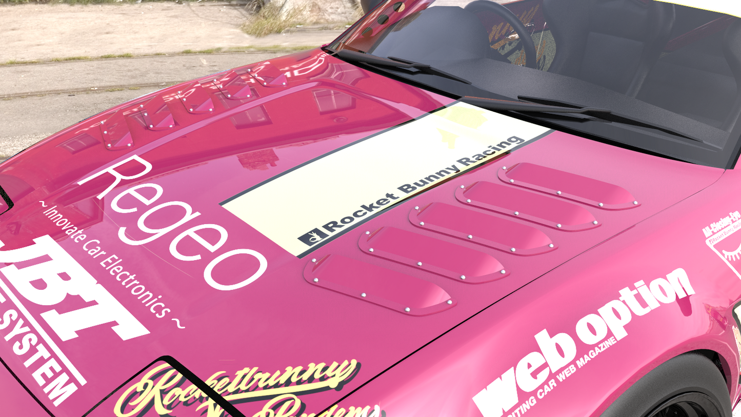 Rocket Bunny Pandem GENERAL PURPOSE HOOD DUCT