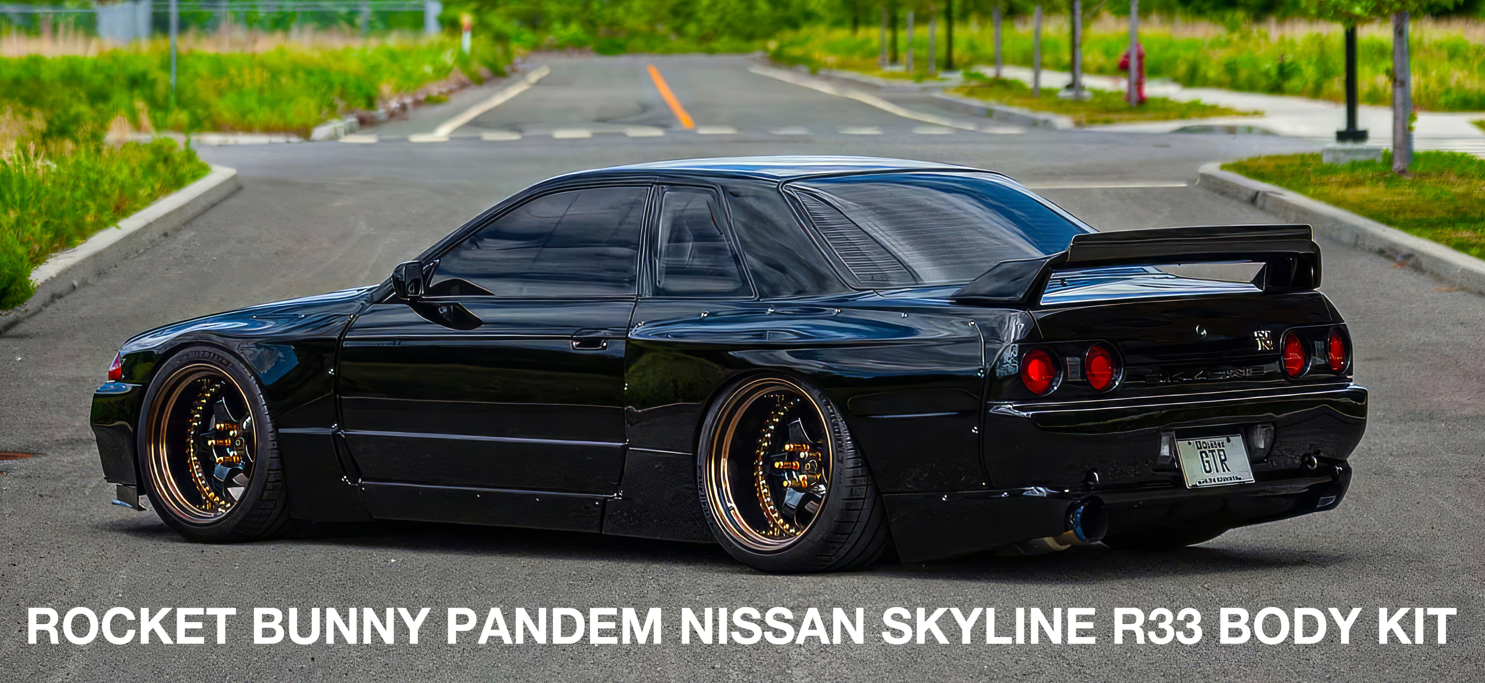 Pandem x Rocket Bunny V1 Widebody Kit 1993-1998 Skyline GTS-T / GT-R (R33)